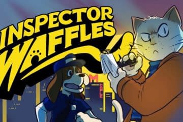 Detective Adventure Game Inspector Waffles arrives at switch
