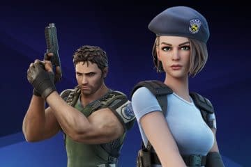 Chris Redfield and Jill Valentine Costumes Arrive at Fortnite
