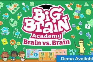Big Brain Academy: Brain vs. Brain Brain demo is out now