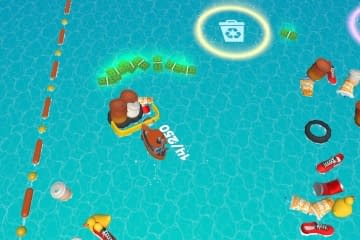 An eco-friendly game from Backpack Games: Clean the Sea!