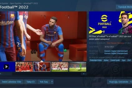 eFootball 2022 gets ‘psychological fear’ tag on Steam