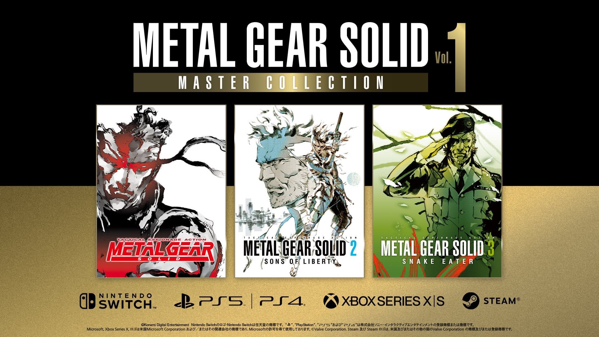 Metal Gear Solid: Master Collection Vol. 1’s PS4 Output Date Announced