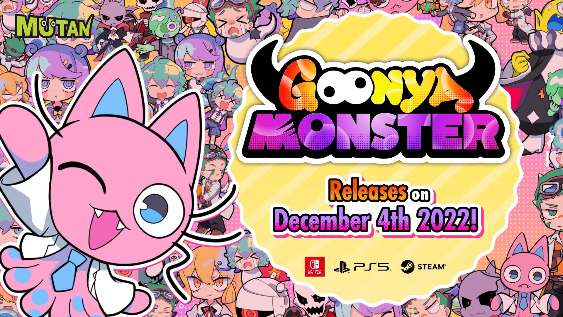 Goonya Monster Comes to PS5, Switch and PC on December 4