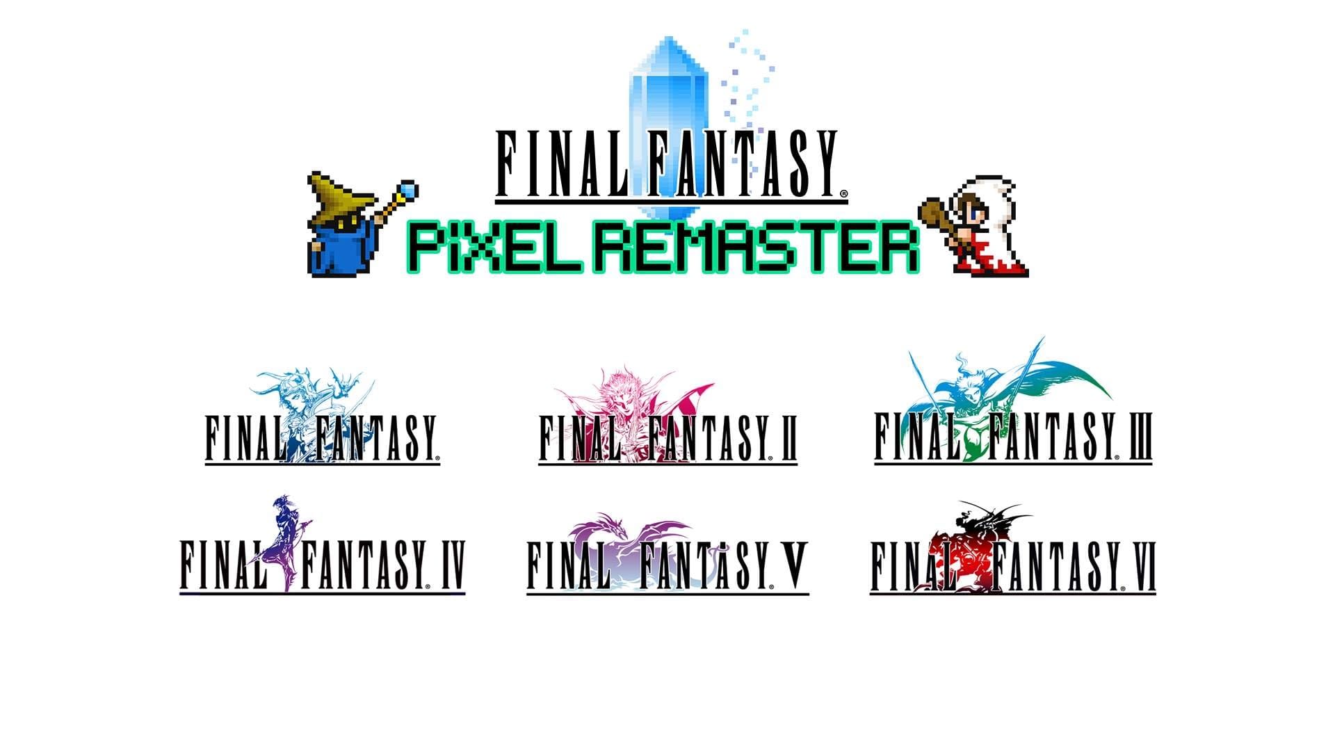 Final Fantasy Pixel Remaster sales reached 2 million!