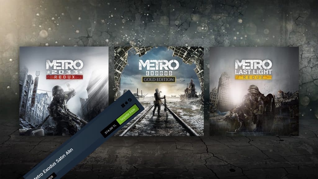 Zam Geled to Metro Series in Steam: Here’s New Prices