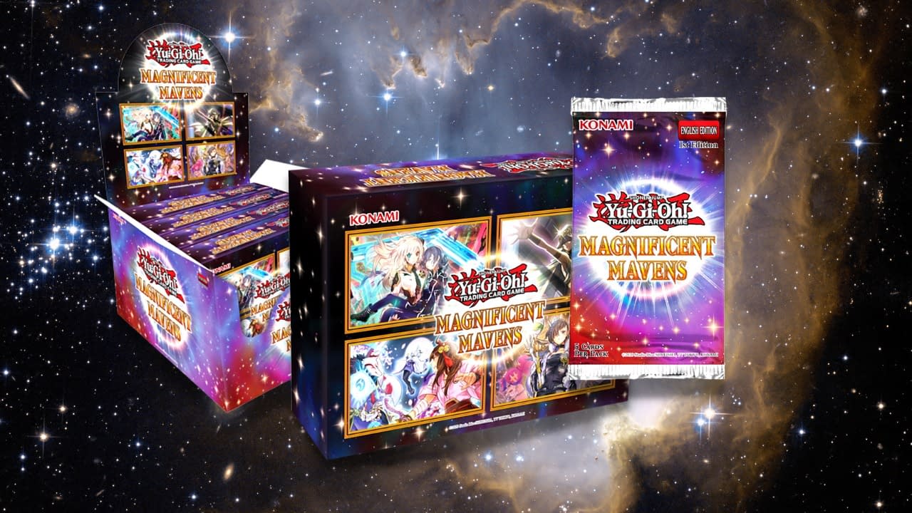 Yu-Gi-Oh! The New Booster Set of Collectible Card Game Magnificent Mavens is Out!