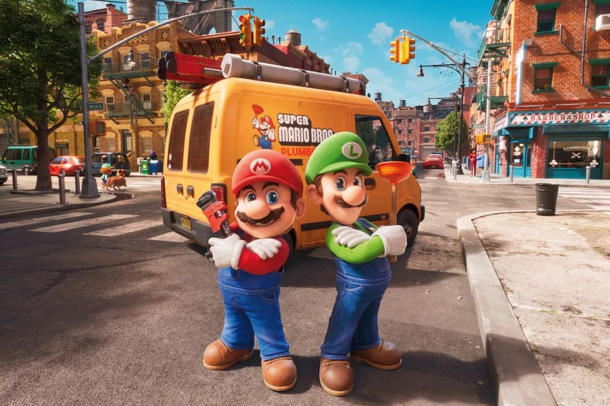 Super Mario Bros animation film breaks record