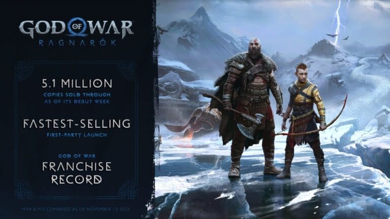 God of War Ragnarök Breaks Record: Sold 5.1 Million Units in the First Week