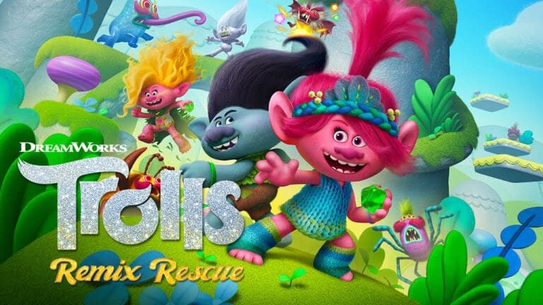 Platform Game Dreamworks Trolls Remix was announced for Rescue, Consoles and PC
