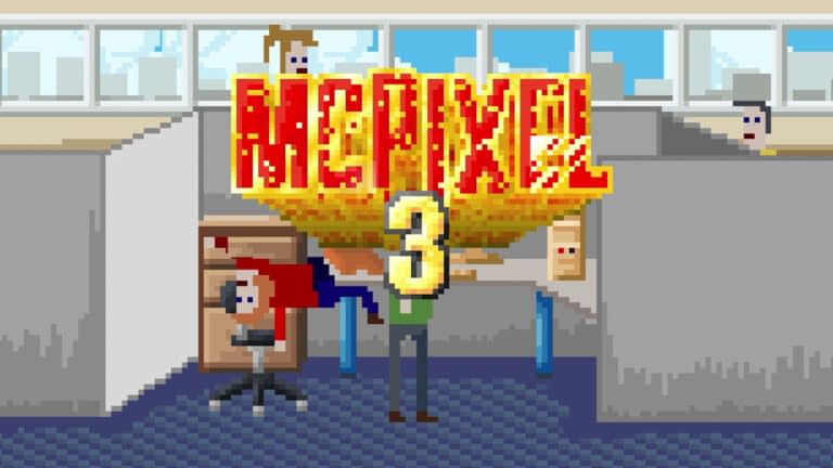 McPixel 3, the adventure game with pixel graphics, is coming in November