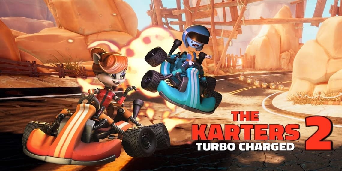 Racing Game The Karters 2: Turbo Charged Consoles and Announcement for PC