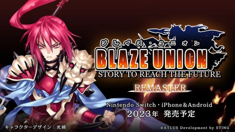 Blaze Union: Story to Reach the Future Remaster Announced For Switch, ios and Android