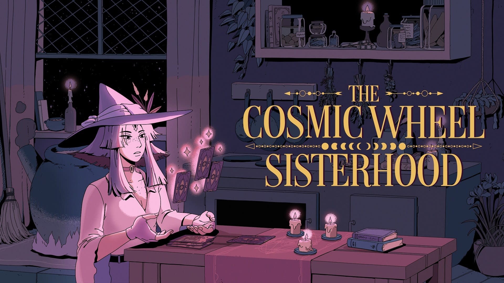 Devolver Digital story-oriented adventure game announced The Cosmic Wheel Sisterhood