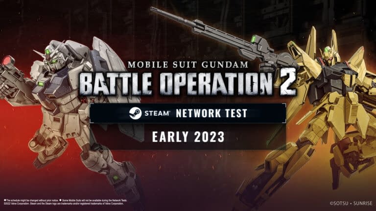 Game Mobile Suit Gundam to be published for PC: Battle Operation 2 Released to 2023