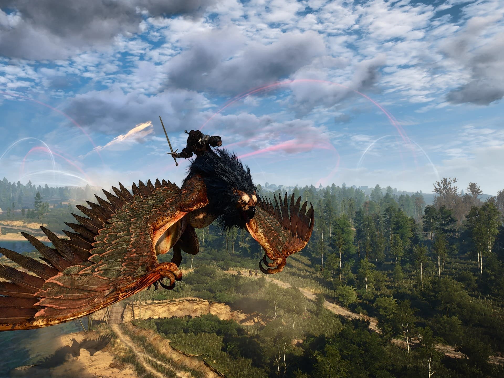 In The Witcher 3, you can now join Griffin!
