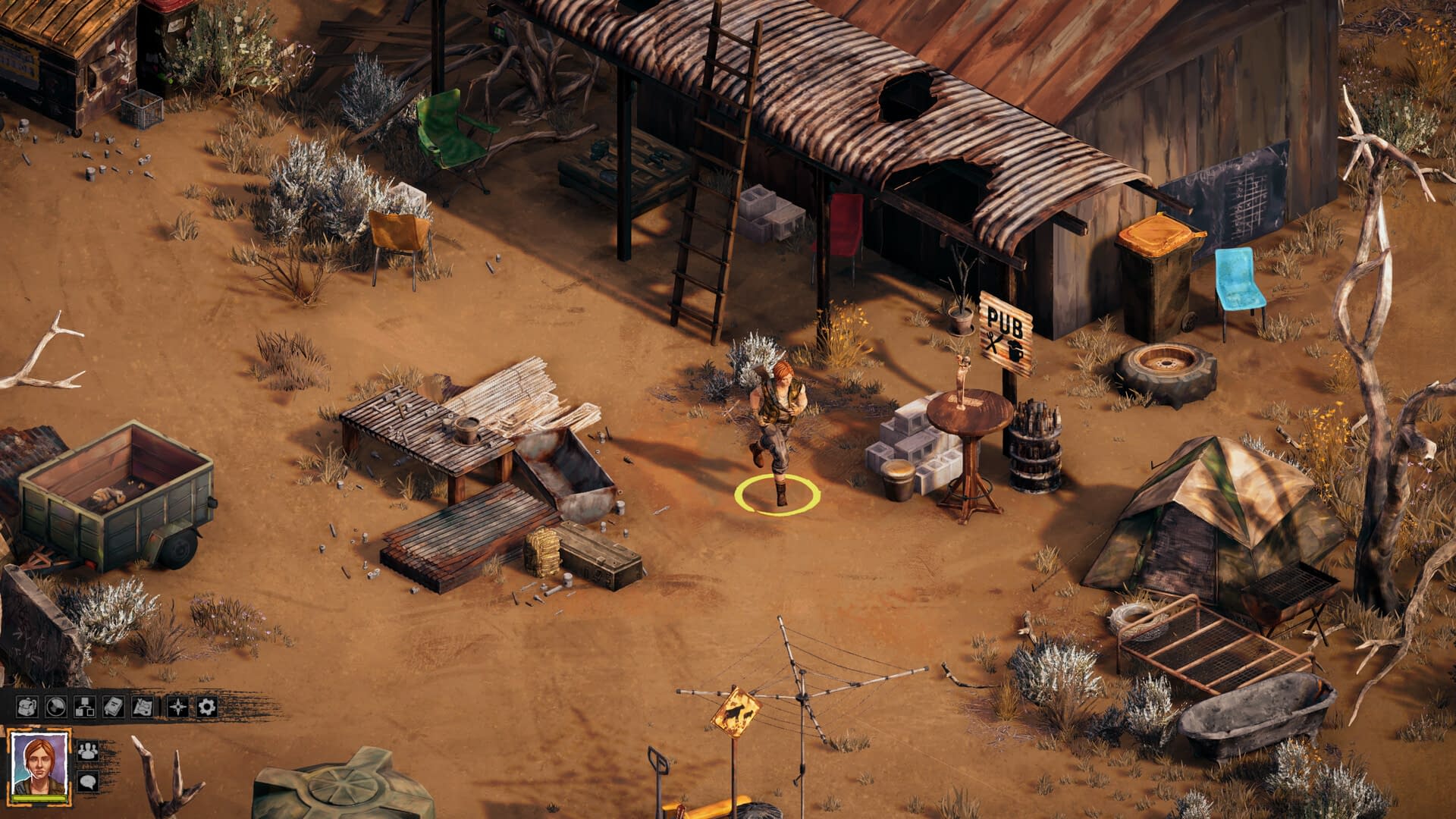 Isometric Survival Game Broken Roads Offers Attractive Environments