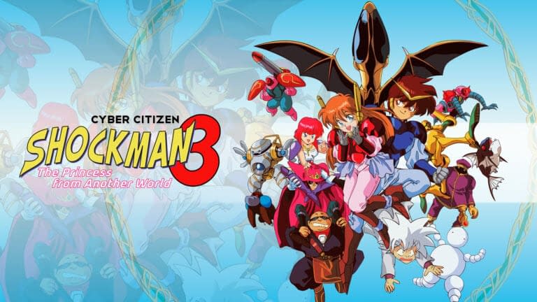 Cyber Citizen Shockman 3: The Princess from Another World comes to Consoles on May 3