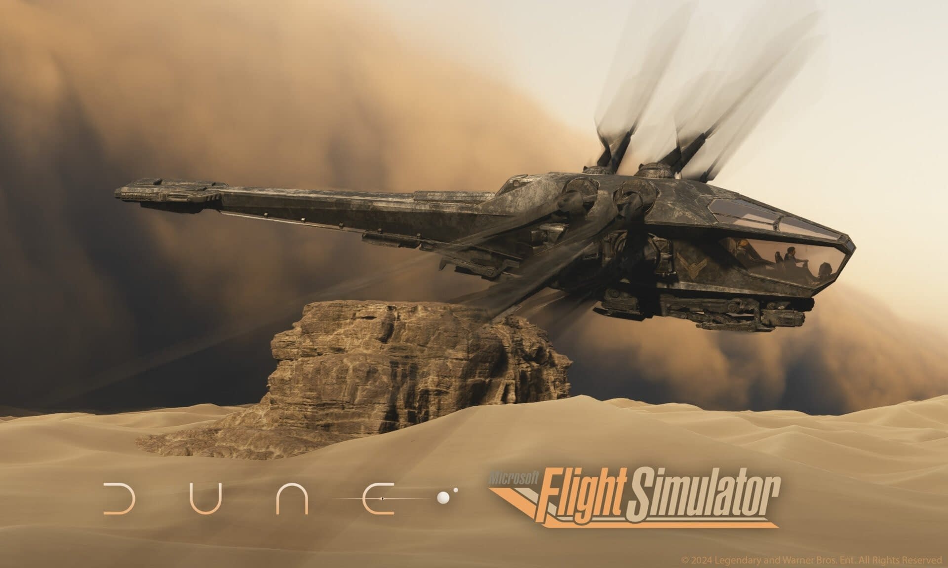 Dune Update for Microsoft Flight Simulator