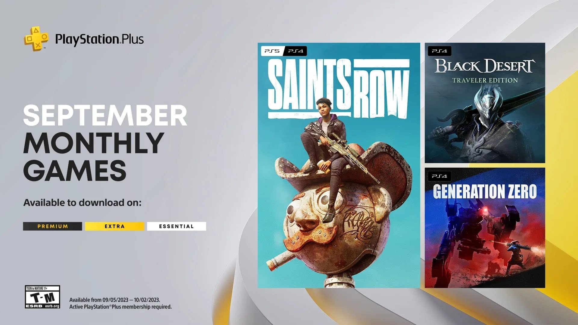 Playstation Plus September Free Games Announced: 2023
