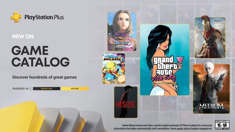PlayStation Plus Game Catalog Announced Games Coming in October