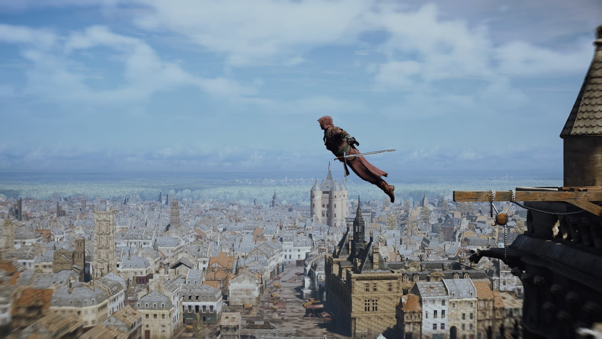 Assassin’s Realistic Fabric Physics Mode for Creed Unity Published: Wind Effect