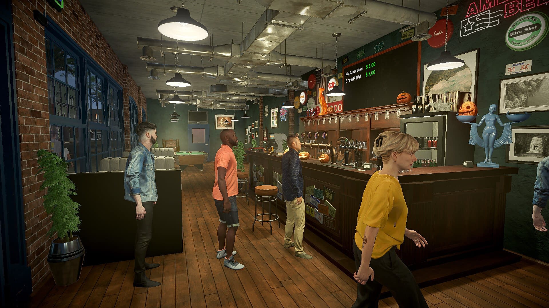Bar Affiliates Brewpub Simulator You Can Make Money: All Details