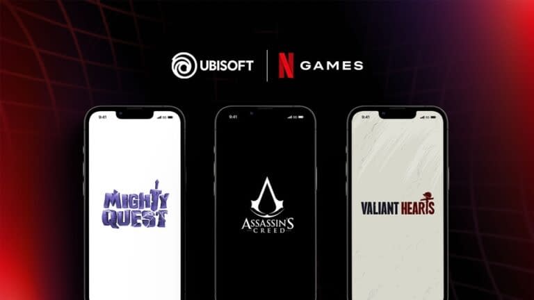Ubisoft Announces 3 Mobile Games Exclusive to Netflix