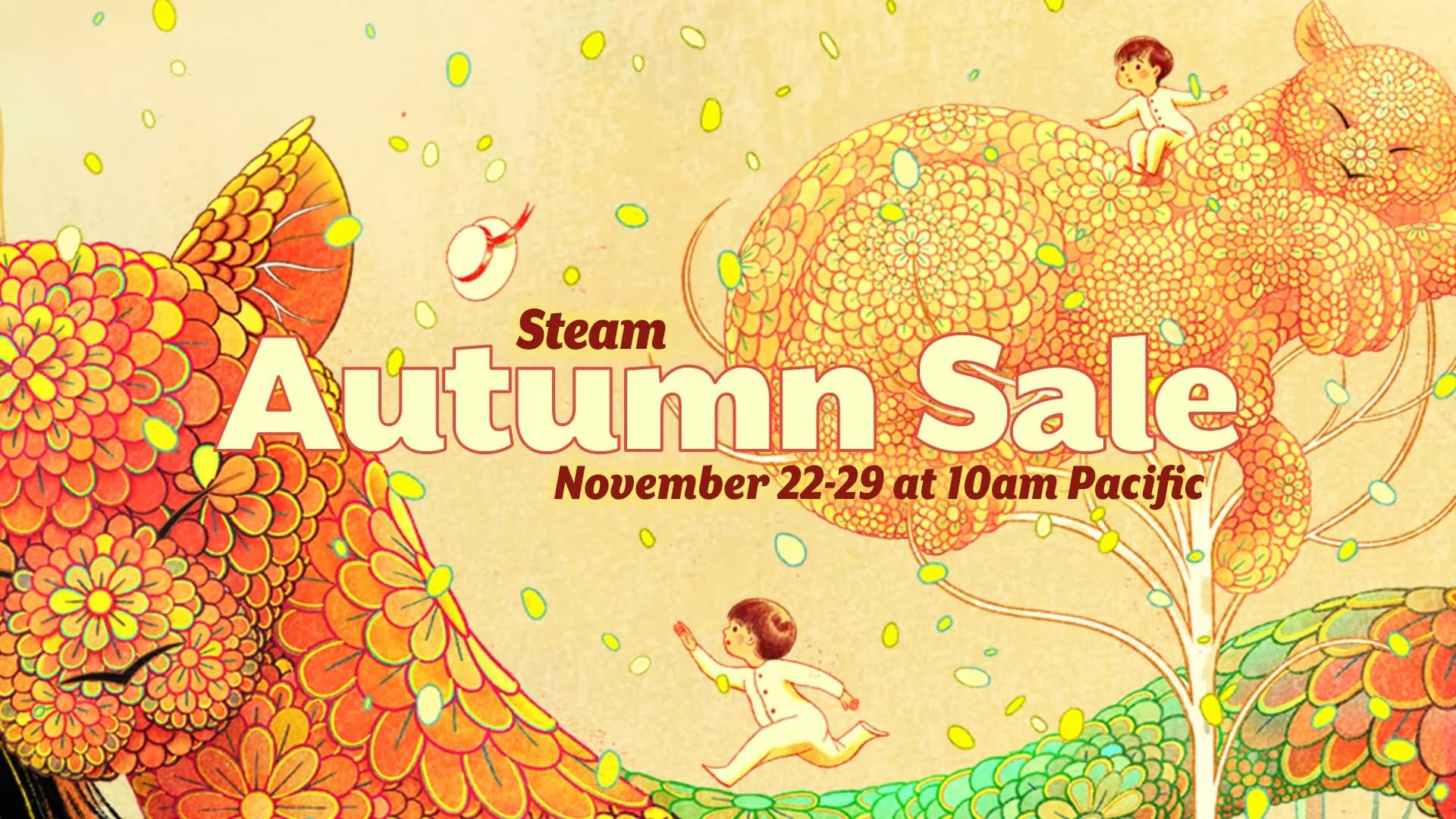 Steam Fall Sale Starts Tonight at 21:00!