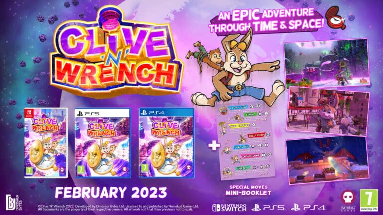 Clive ‘N’ Wrench to Debut in February 2023