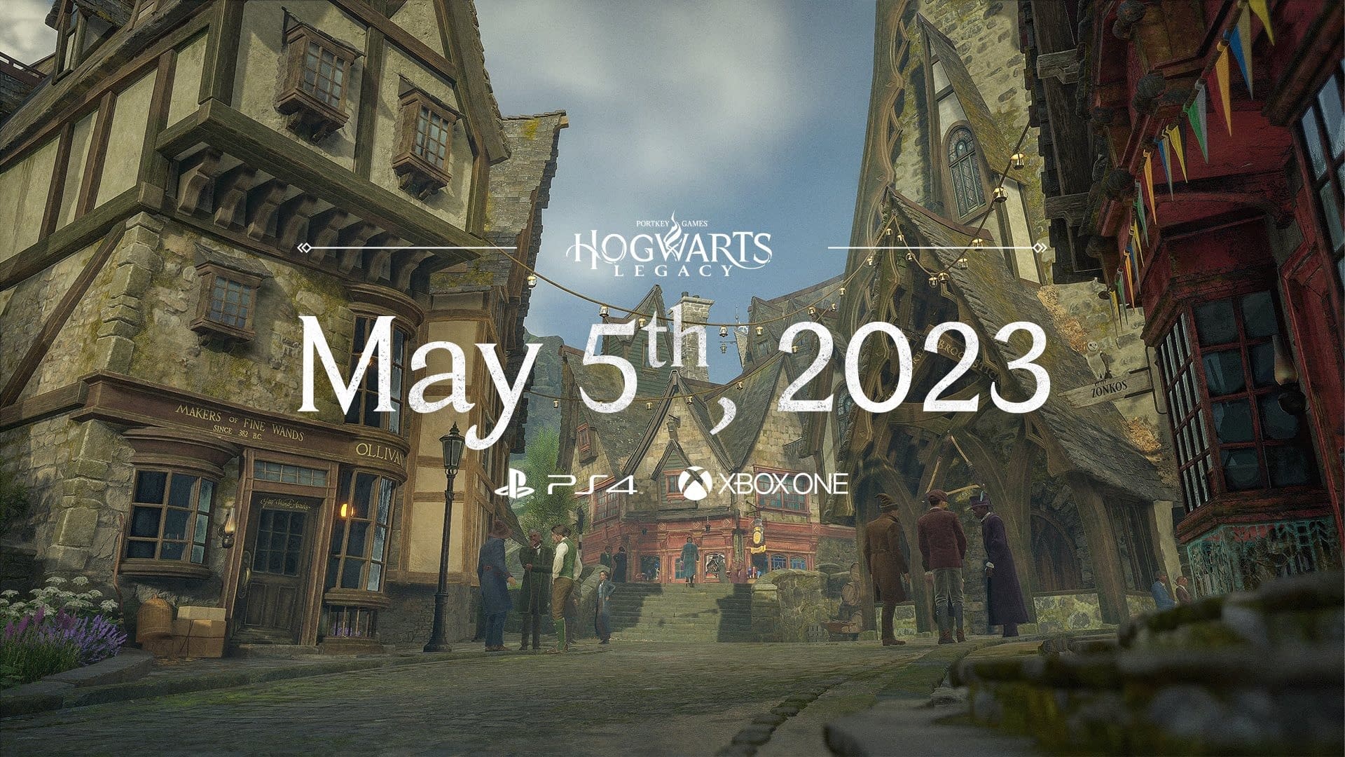 The PS4 and Xbox One versions of Hogwarts Legacy were released to May 5
