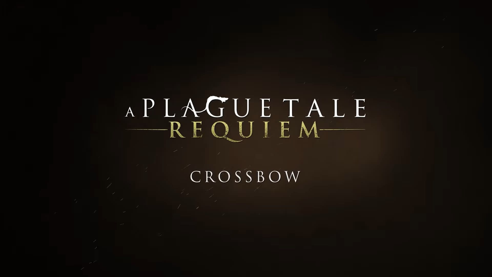 Crossbow Gameplay Trailer for A Plague Tale: Requiem Released