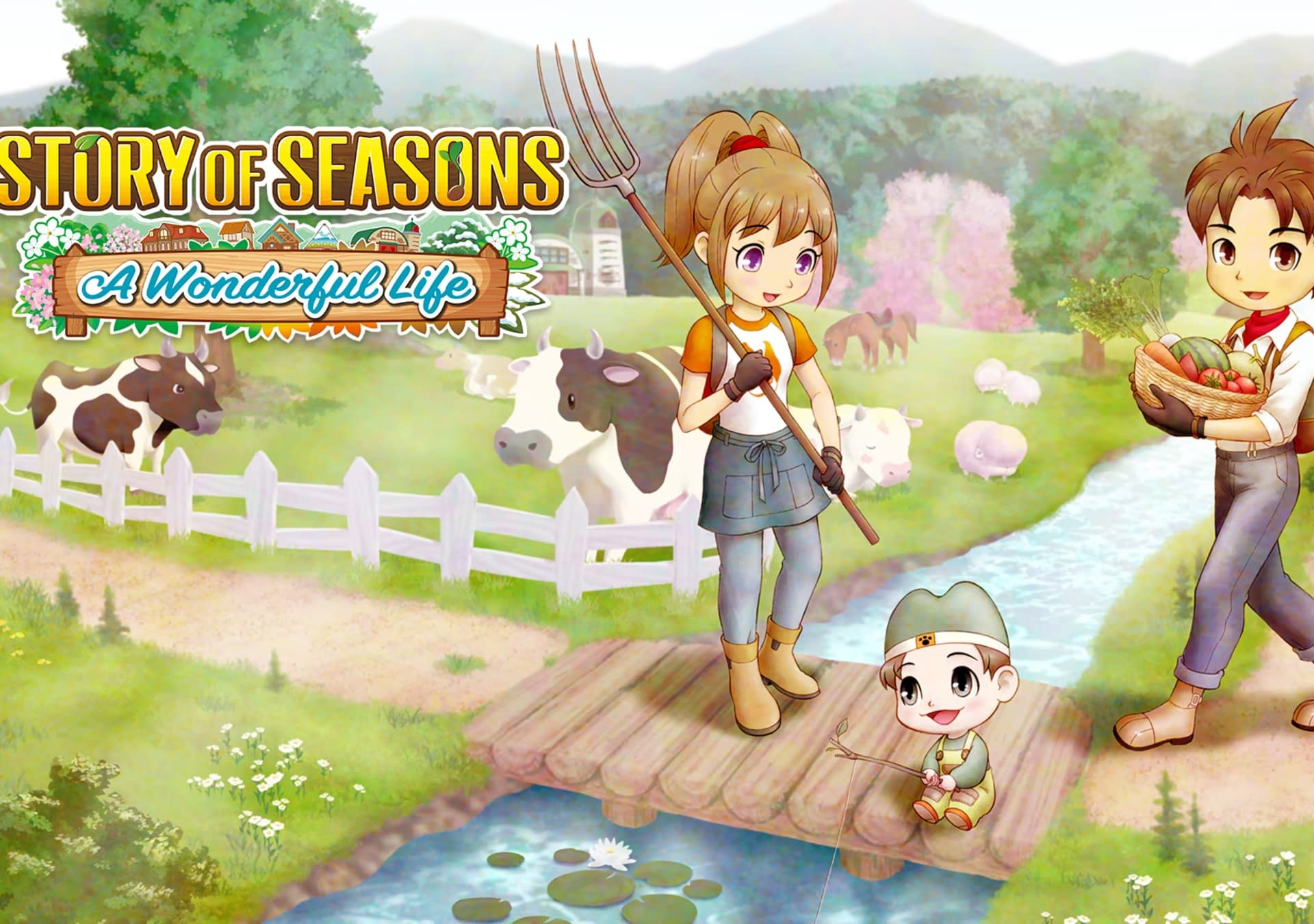Farm Game Story of Seasons: A Wonderful Life Comes to PC and Consoles