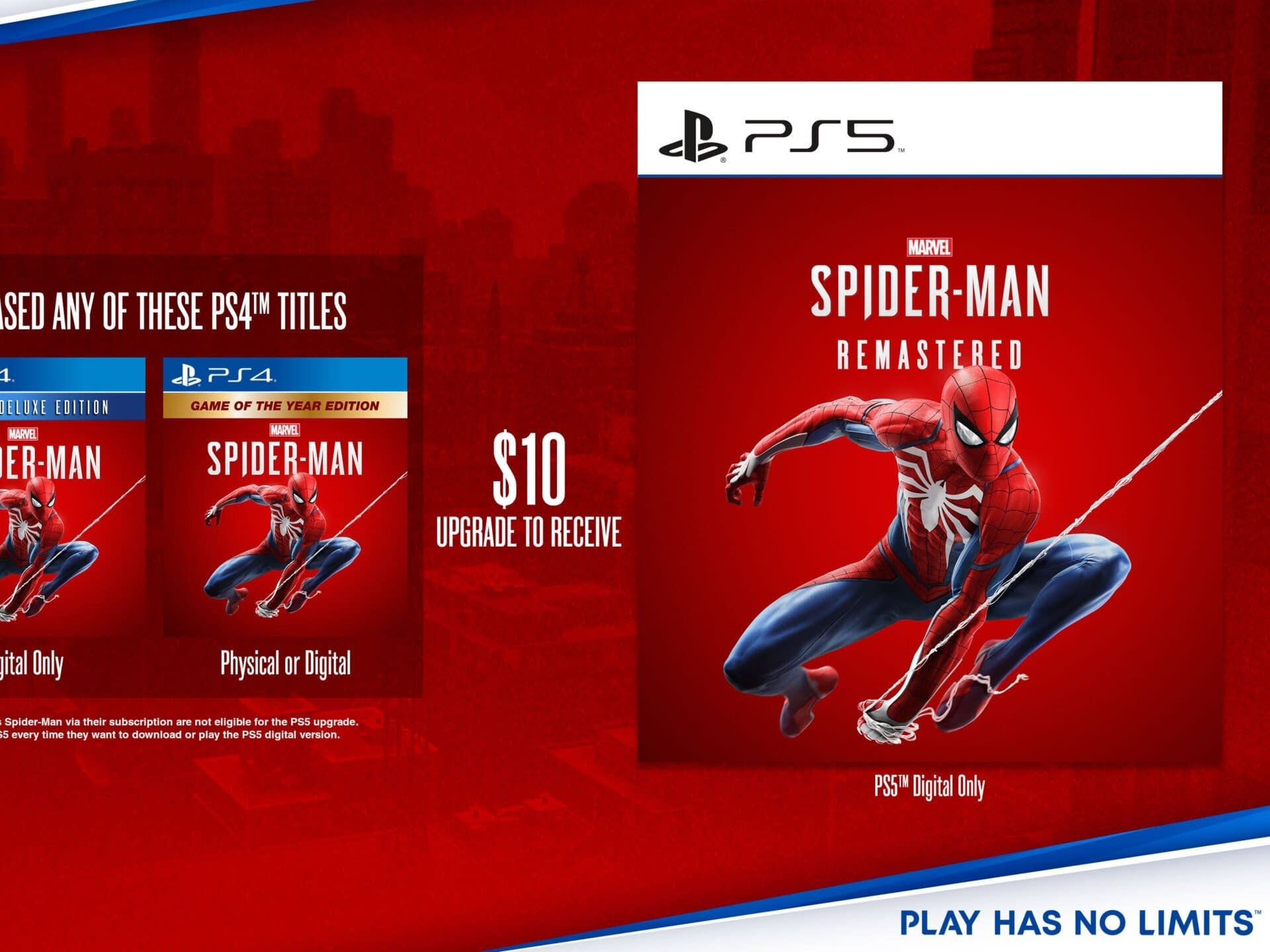 The independent PS5 version of Marvel’s Spider-Man Remastered comes this month!