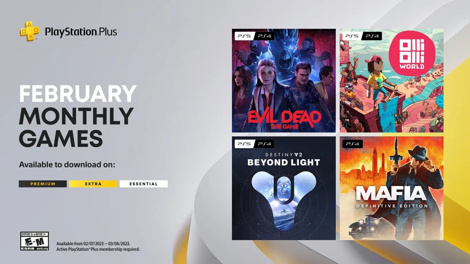 Playstation Plus February 2023 Games Announced