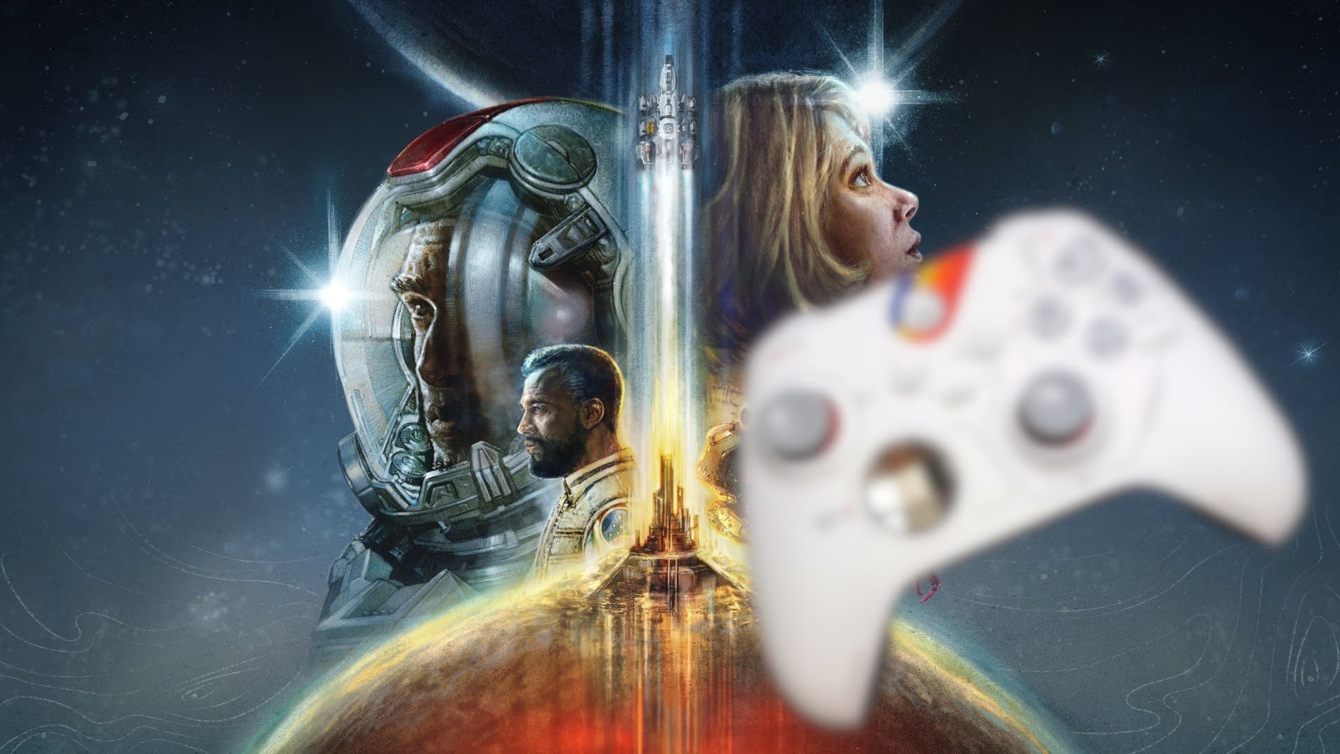 Starfield theme Xbox controller can be leaked