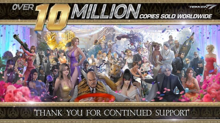 Tekken 7 Sales Passed 10 Millions