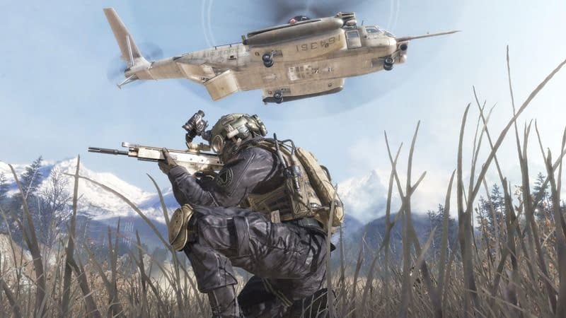 The Modern Warfare 2 first day patch is only 55 GB