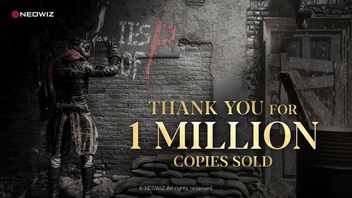 Great Success from Lies of P: Sales reached 1 Million!