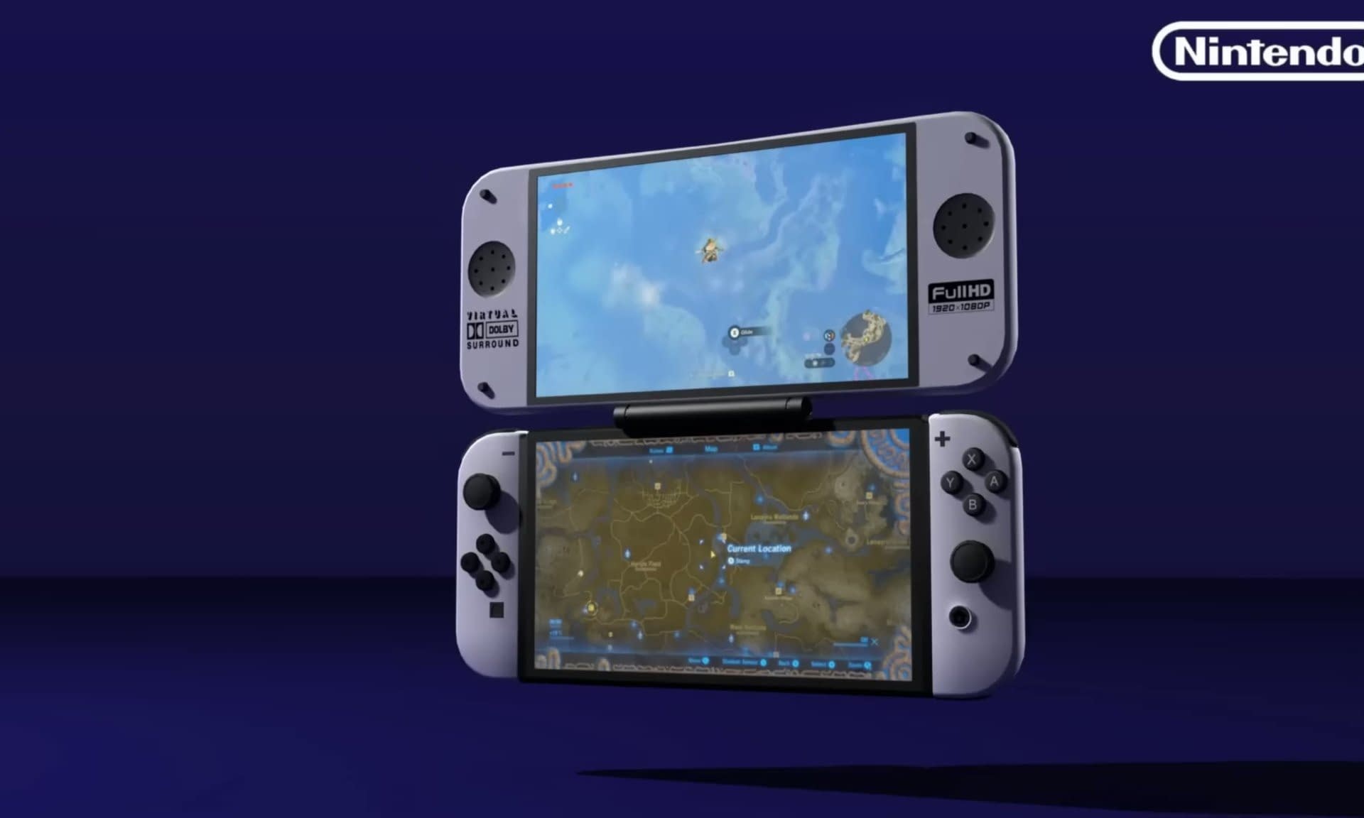 Nintendo Receives a Patent of a New Handheld Console with Double Screen