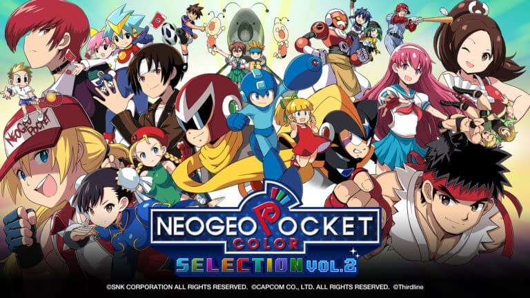 NEOGEO Pocket Color Selection Vol. 2 Launches November 9 for Switch and PC
